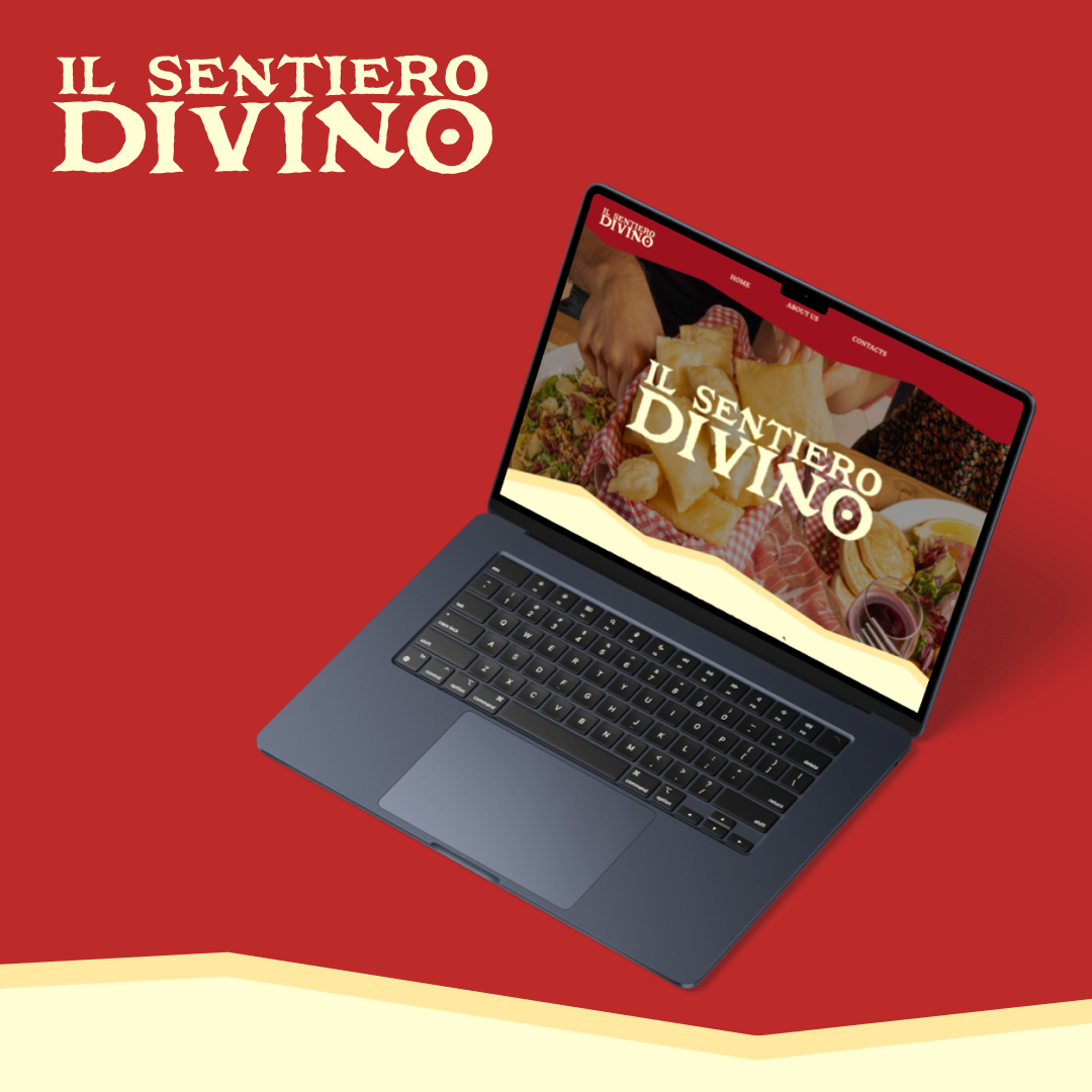 The website for desktop